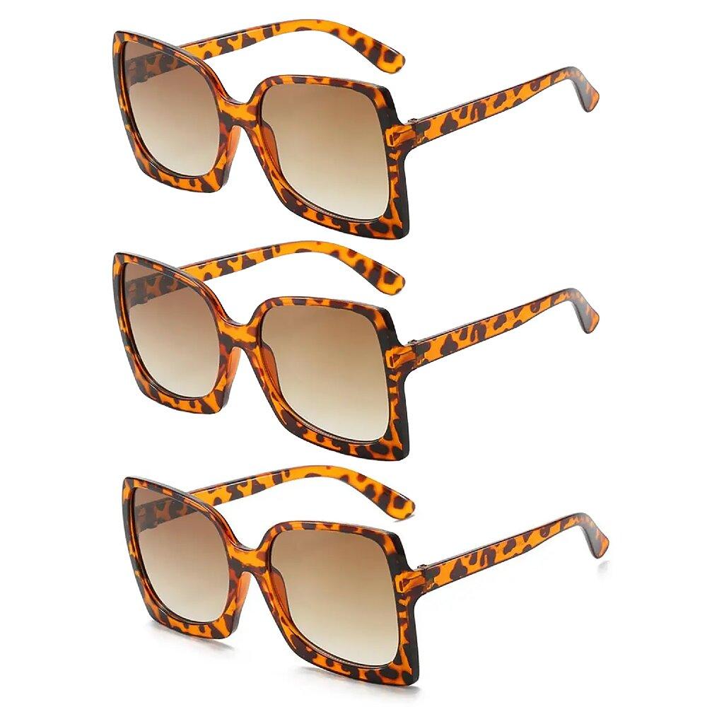 Big Frame Fashion Oversized Sunglasses Women Brand Designer Plastic Female Gradient Sun Glasses  mujer UV400