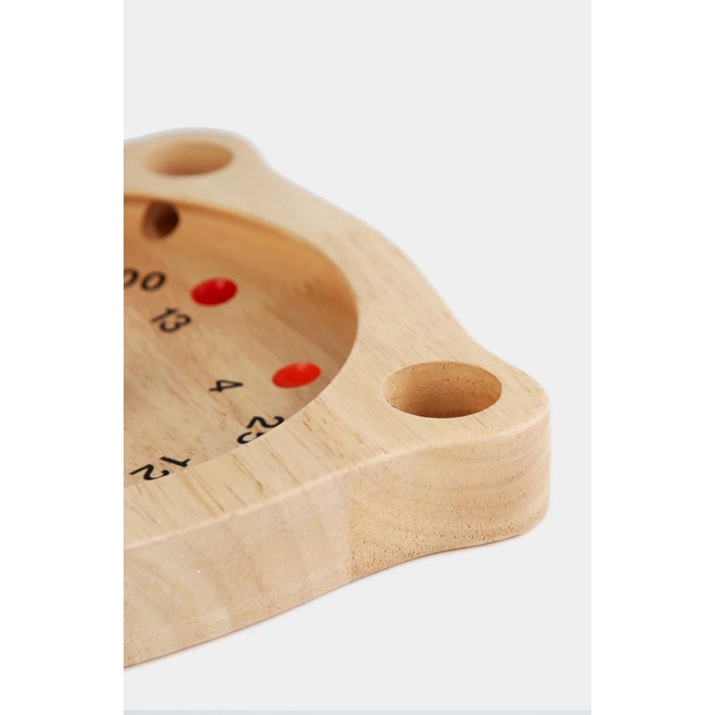 Roulette Schach Kinder Mathe Lernspielzeug Interaktives Gelegenheits-Partyspiel Kreatives Kompass-Schach Holzpuzzle Strategie-Spielzeug