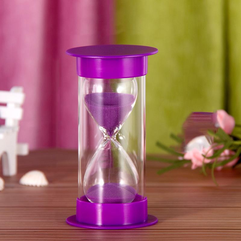 Creative Timer Hourglass: 5/10/20/30/60-Minute Plastic Ornament - Perfect Birthday Gift for Home Decor