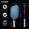 HTPICK Ensemble de raquettes de pickleball en fibre de carbone T300 pour adultes et enfants - Niveau compétition Pro.