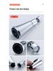 Splash-Proof 360° Rotating Kitchen Faucet with Three-Speed Pressurized Blade Flushing Aerator
