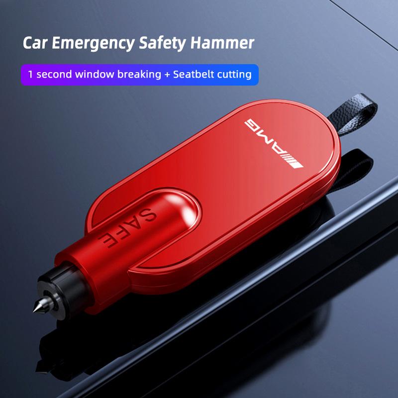 Car Safety Hammer Emergency Window Breaker Seatbelt Cutter Tire Valve Cap For Mercedes Benz AMG GLE GLS CLA CLE GLC CLS GLA W223