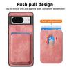 For Google Pixel 8 Anti-Scratch Case Compatible with MagSafe Leather Back Cover with Detachable Card Holder
