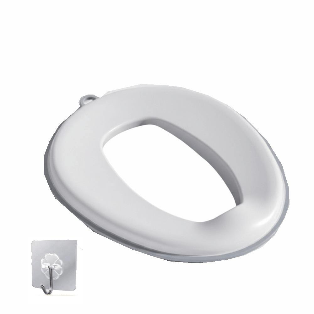 

Splash Proof Children s Toilet Seat Portable Design Children Potty Chair Pad Baby Use Grey