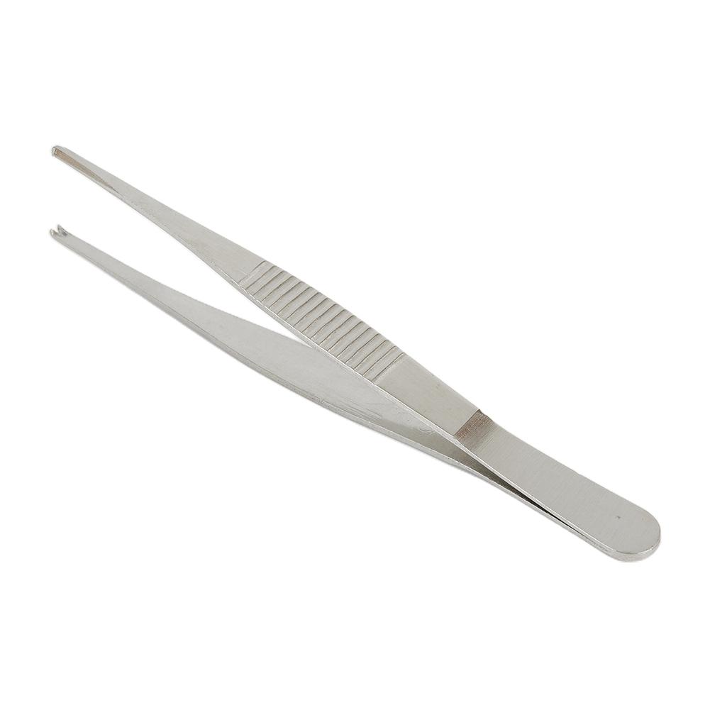 Toothed Tweezers Silver Toothed Tweezers 125mm / 5Inch