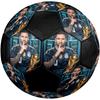 King Leo Size 5 Soccer Ball, Machine-Stitched PVC, Durable & High Bounce, All Ages Fit, Fan Merchandise, Matches & Outdoor Use.