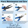 Opening/Closing Split Ring Pliers Crimping Function Cutting Pliers  Jewelry Repair