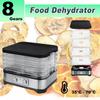 5 Trays Electric Timer Food Dehydrator Fruit Vegetable Beef Meat Dryer Fish Meat Fruit Drying Machine 5 Layers