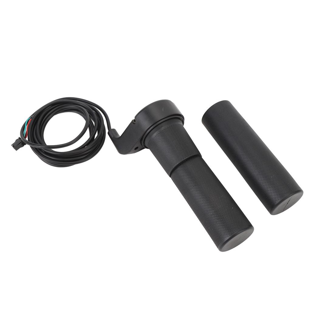Throttle Grip Non Slip Rubber Hand Grips Electric Bike Handlebar Grip Speed Control Throttle Handle 