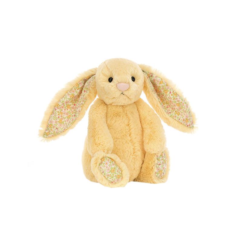 

JELLYCAT Bonnie Rabbit Series Flower Lemon Rabbit Companion and Comfort Doll Plush Doll 30cm High Box Not Included