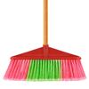 617-y hard bristle wide head wooden broom (10-pack)