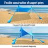 Hot Sell Portable Lycra Beach Canopy Tent UV Protection Sunshade Easy Setup Outdoor Shelter for Camping Picnic Fishing shelter
