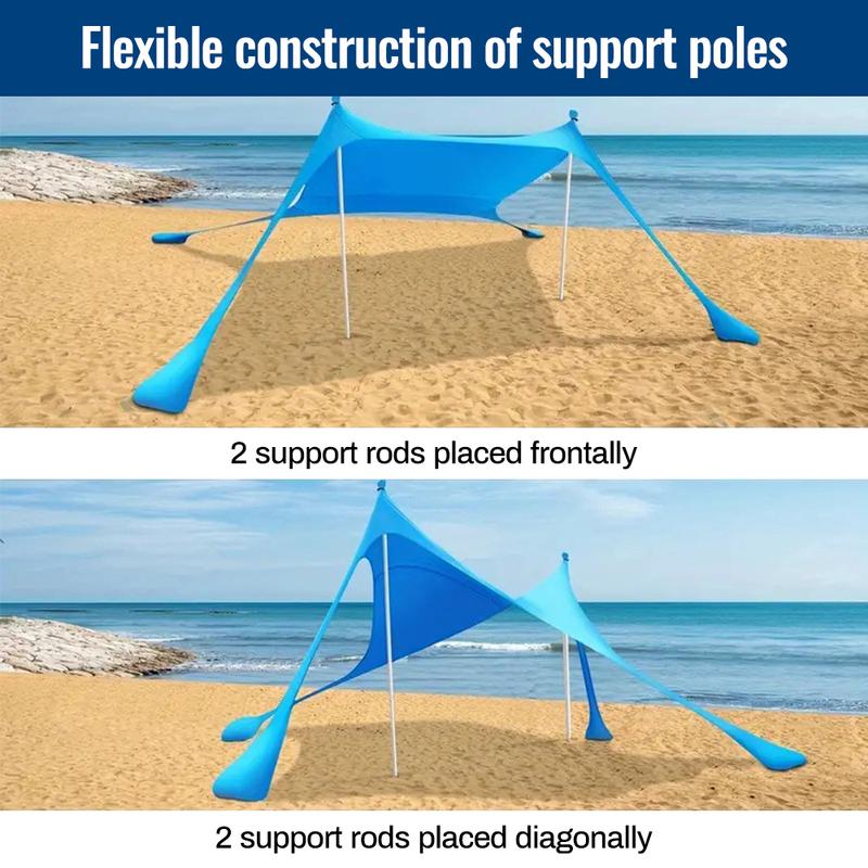 Hot Sell Portable Lycra Beach Canopy Tent UV Protection Sunshade Easy Setup Outdoor Shelter for Camping Picnic Fishing shelter