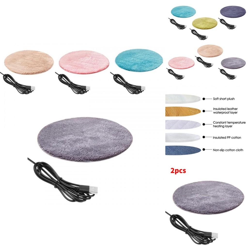 Stylish Waterproof Pet Heating Mat Beautiful Colors Usb Rechargeable Soft Pet Comfort For Cats And Dogs