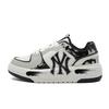Chunky Liner Slip Resistant Low Top Skateboard Shoes Unisex Black White 3ASXCA12N-50WHS(Team1063-)