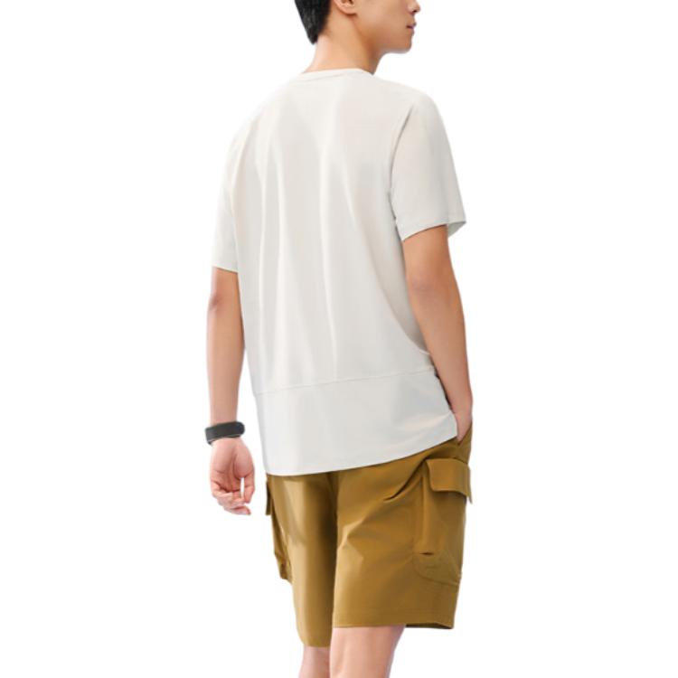 Anta Running Series Round Neck Letter Breathable Versatile Casual Short Sleeve T-Shirt Unisex Tops 952525109-2