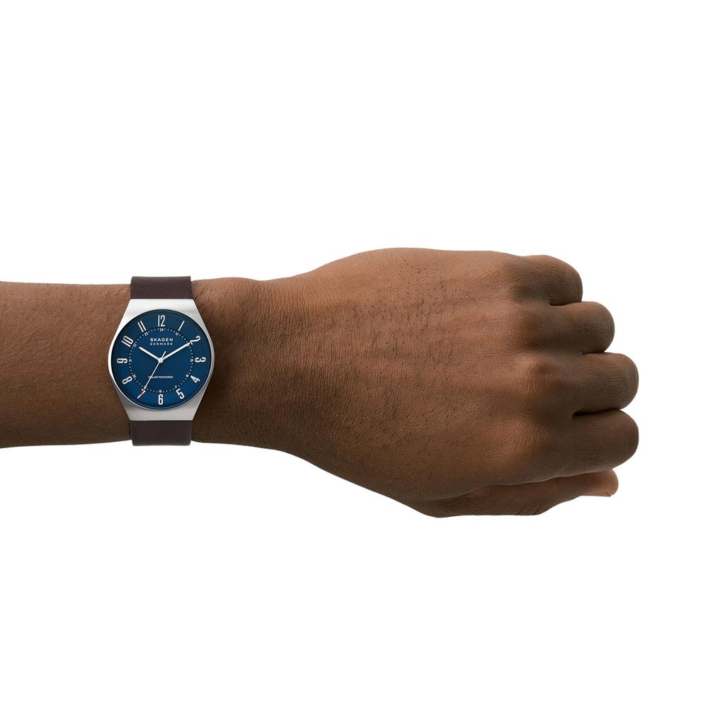Watch GRENEN SOLAR POWERED SKW6838 Espresso [Skagen] Men's