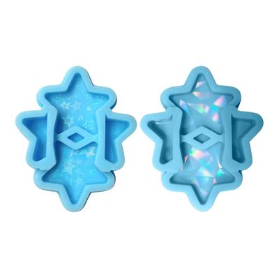 Holographische Strohhalm-Aufsätze Resin Silikonformen für Tassen Dekoration, Resin Gießen, Kunsthandwerk, DIY Herstellung Heimdekoration