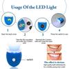 Kit de blanchiment dentaire - Dents - Gel et lampe LED - Sûr et efficace - Résultats rapides - Pour adultes