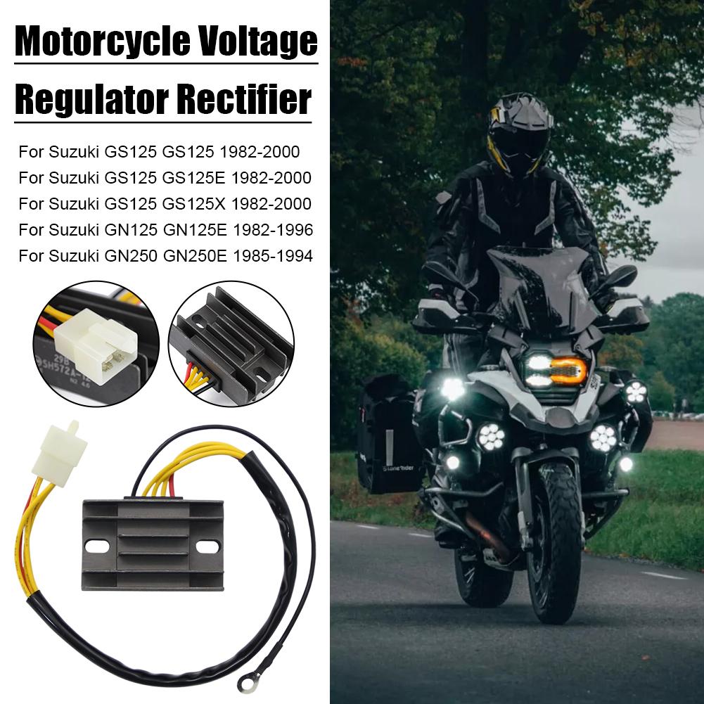 For Suzuki GN250 GN250E Stator Coil Regulator Rectifier 250 - 1994 Gasket 250E GN Accessories 1982 W8A3