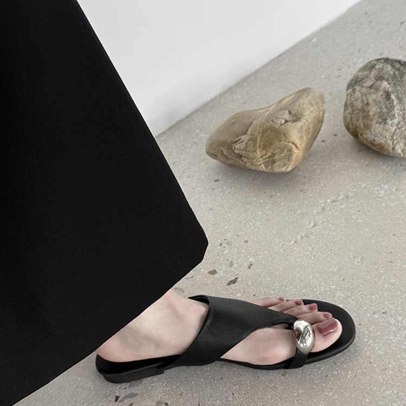 Vonkajšie žabky Letné klipové prstové dámske papuče Stručné mäkké podrážky Fats Plážová dovolenka Šľapky