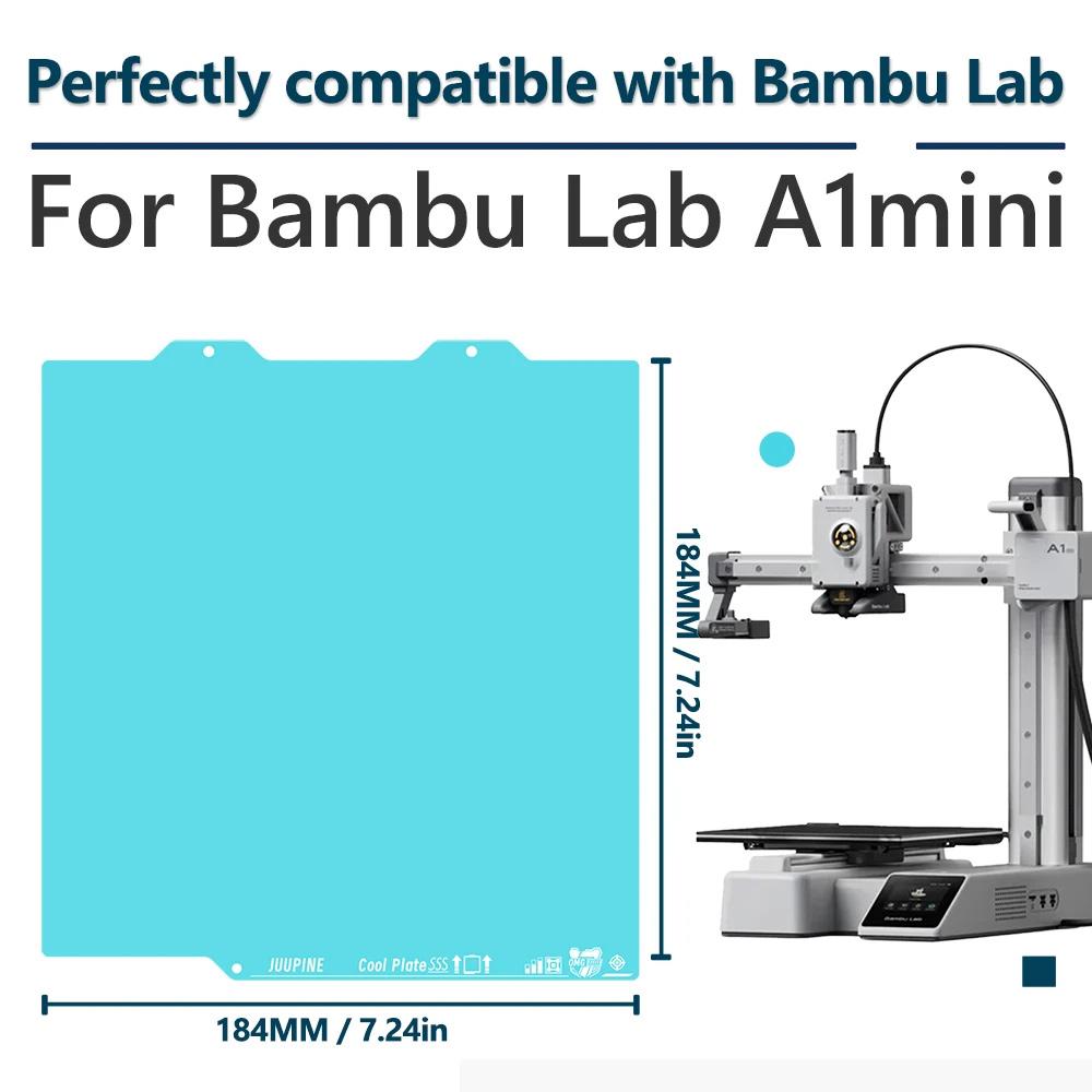 A1mini Kaltplatte 3D-Drucker Baufläche Flexible PEI Heizbettplatte Doppelseitige Druckplatte Für Bambu Lab A1 mini Hohe Qualität