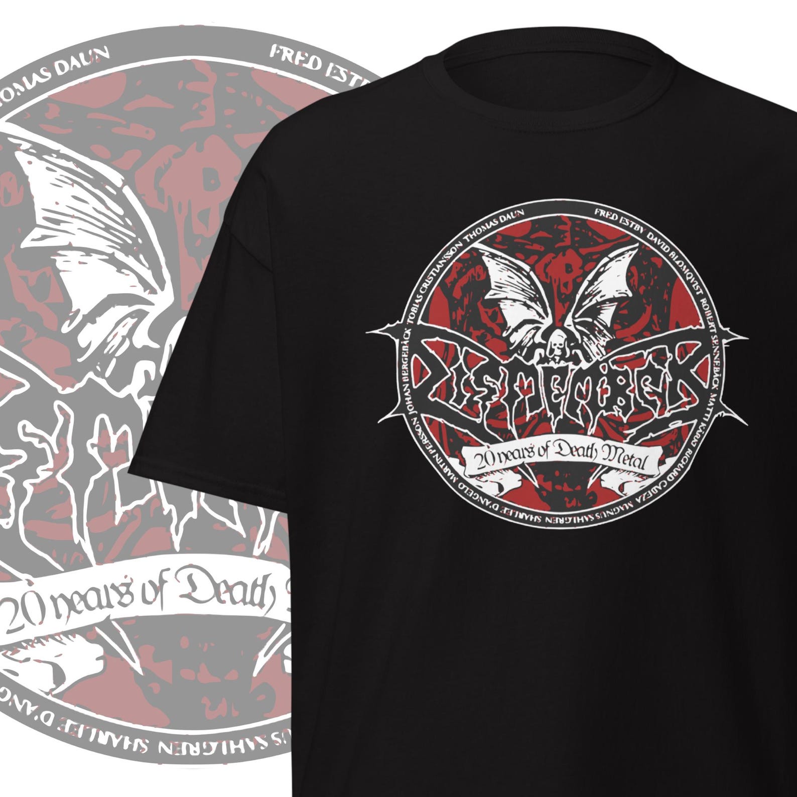 Dismember T-Shirt – Death Metal T-Shirts – Metal Band Merch – Heavy Metal Clothing S