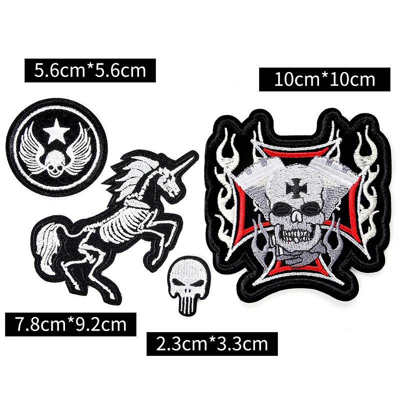 Badge Cloth Sticker Clothes Pants Patch Sticker Down Jacket Jeans Hole Repair Sticker Pattern Embroidery Sticker