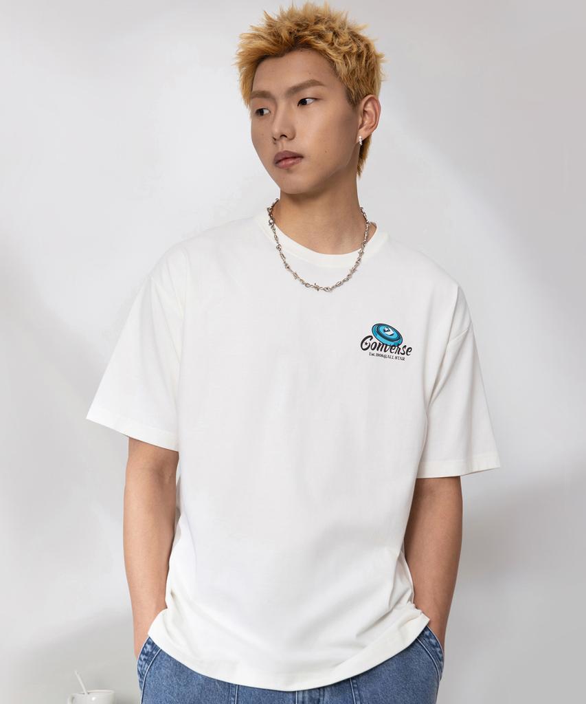 Keonbeoseu Sorona Dog Graphic T-Shirt Egret Mcj752-W2Y