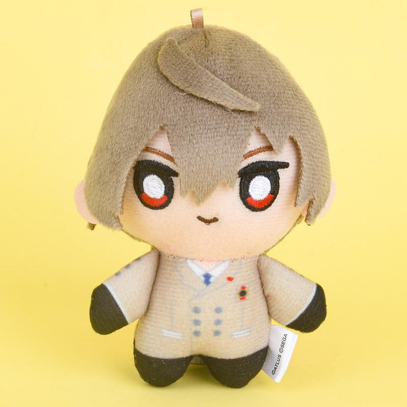 18pcs/lot 10CM Persona Plush Toys Keyring Joker Shiomi Kotone Yuuki Makoto Anime Game Dolls Pendant Keychain Gifts