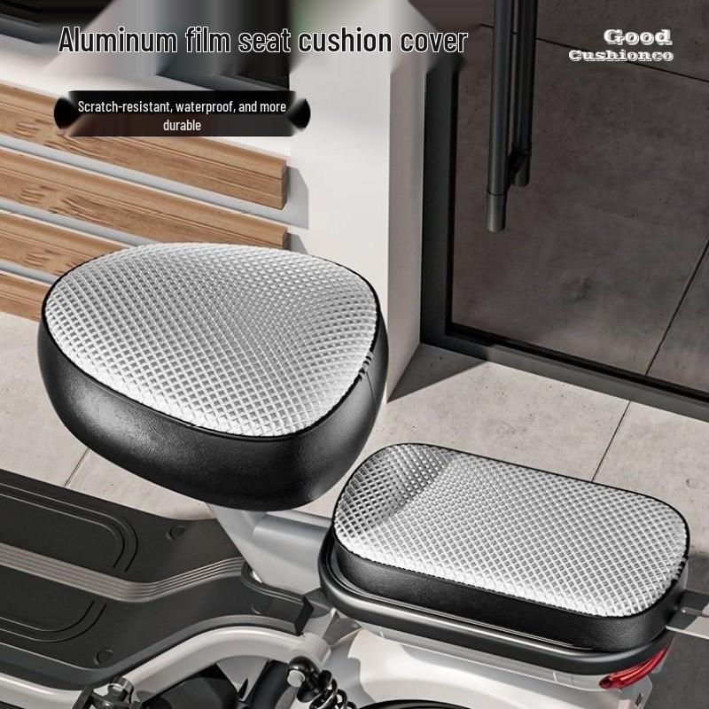 Yadea Aima All-Season Waterproof Electric Bicycle Seat Cover with Sun Protection and Heat Insulation.