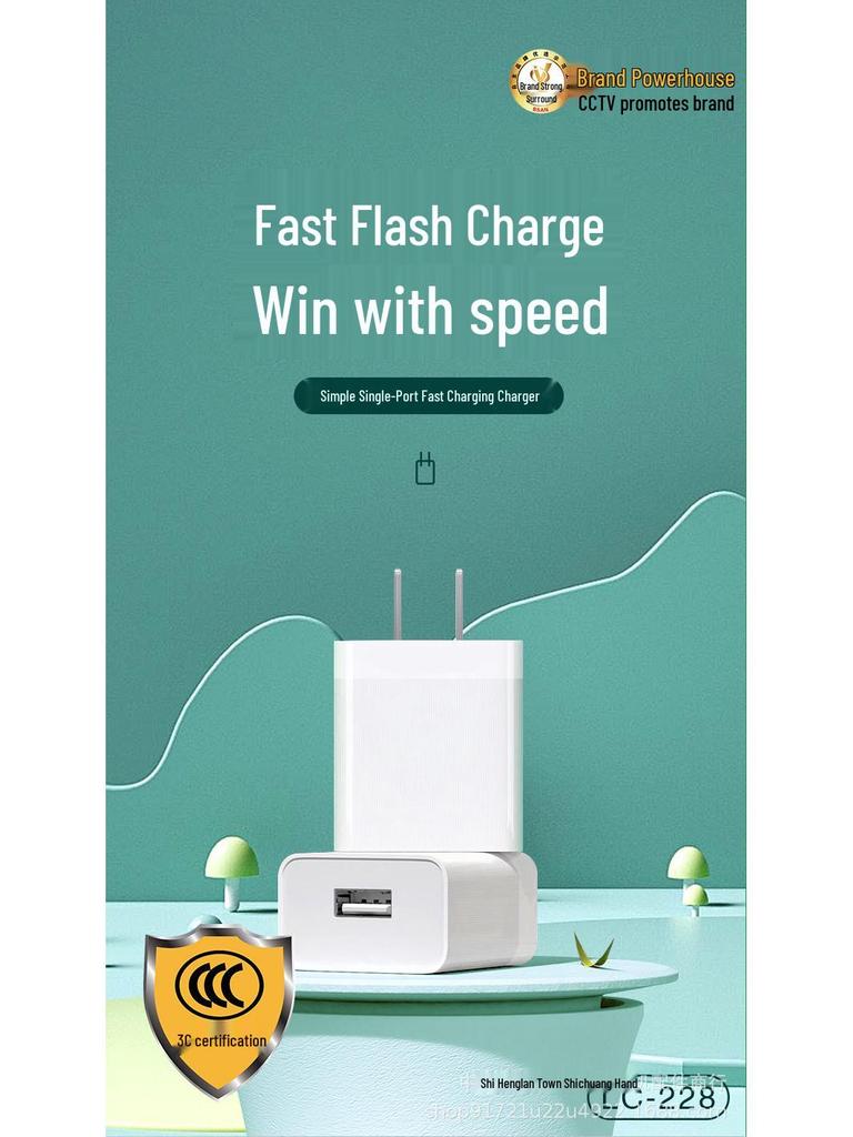 65W Super Fast Type-C Charger, 3C Certified, Compatible with Phone Flash Charging