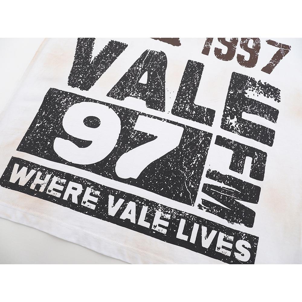 V106 VALE 97FM TEE Summer Street Trendy T-shirt