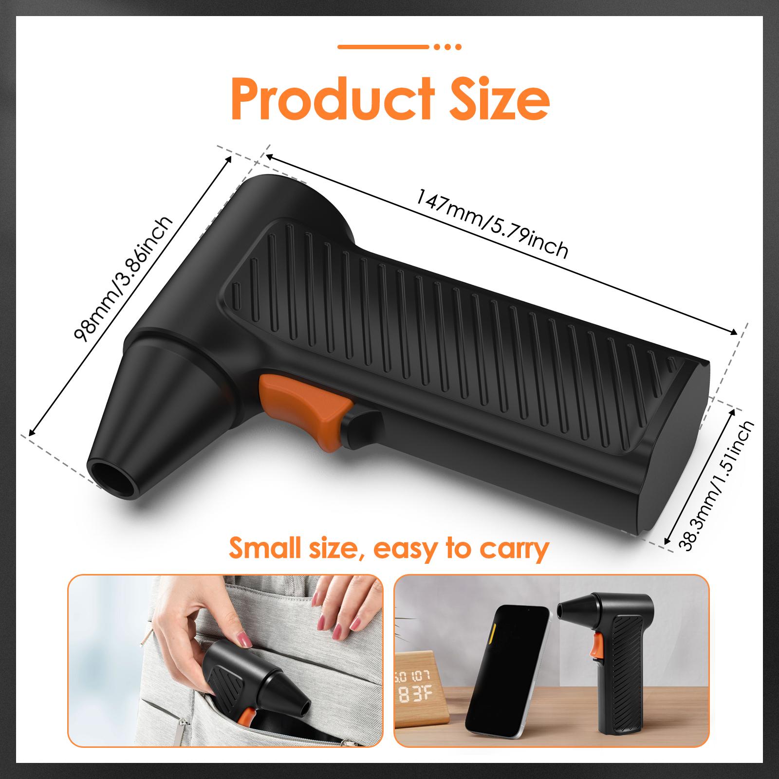 

Мини-воздуходувка турбовентилятор 180000 об/мин сжатый воздуходувка беспроводная ручная струйная воздуходувка сухая регулируемая электрическая струйная воздуходувка