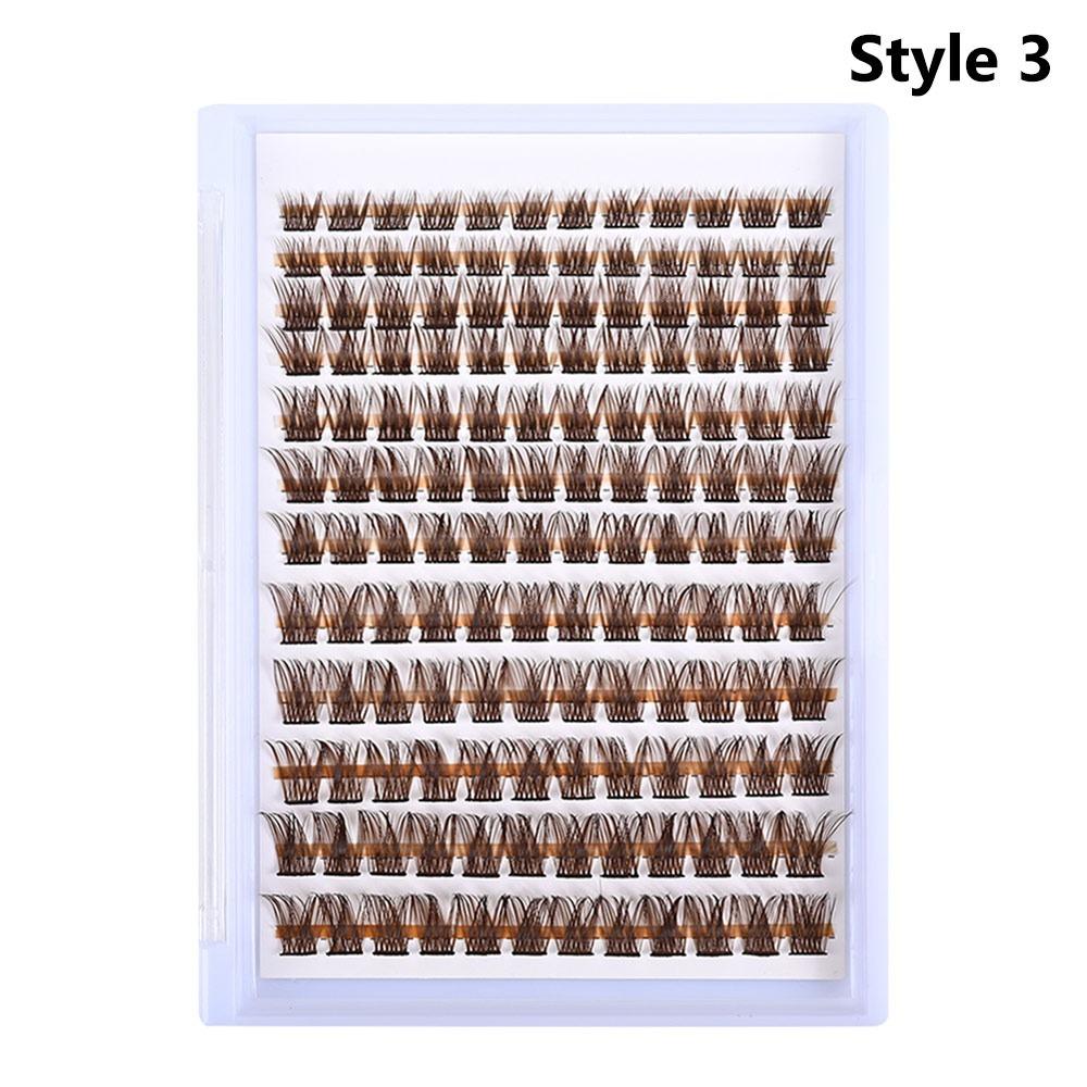 Single Cluster Segmented Eyelashes Soft Fluffy DIY Grafting Eyelashes  Women's Beauty