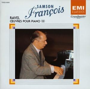 CD FRANCOIS (SANSON); RAVEL - Gaspard de la Nuit - Ravel Complete TOCE3025 Japan ObiClassical Used