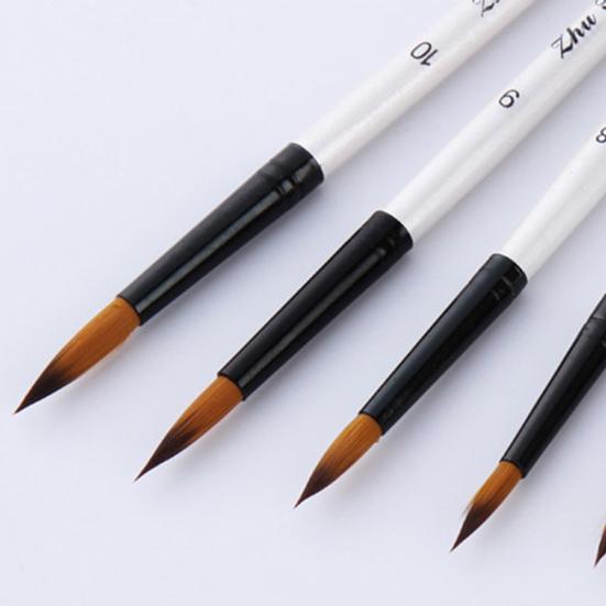 12 pezzi/set pennelli per pittura acrilica, acquerello, olio, kit per artigianato artistico