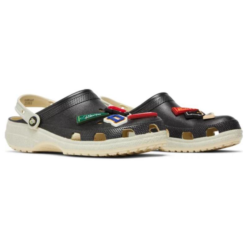 Crocs Classic Clog non-slip durable lightweight sports sandals unisex brown