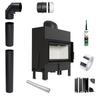 Fireplace Insert KRATKI FLOKI S 8 kW Fi 160 Set of Pipes