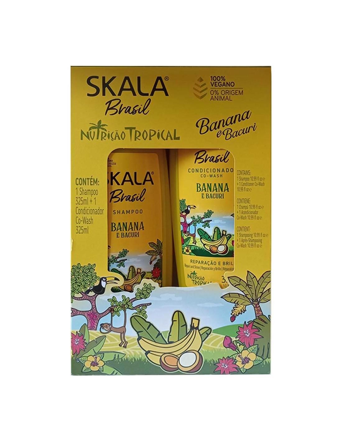 

Набор шампунь Bacuri Skala Brasil + банан и кондиционер - 650 мл