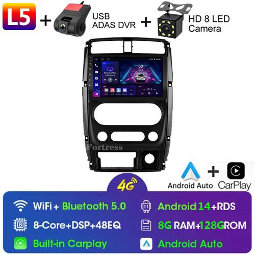 9" Auto android 12 Car Multimedia For Suzuki Jimny 2005-2019 2Din Navigation GPS 4G Carplay Wirerless Car AutoRadio Video Player