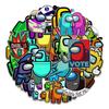 50 New Games Among US Graffiti Stickers Suitcase Computer Car Refrigerator Skateboard Stickers Waterproof
