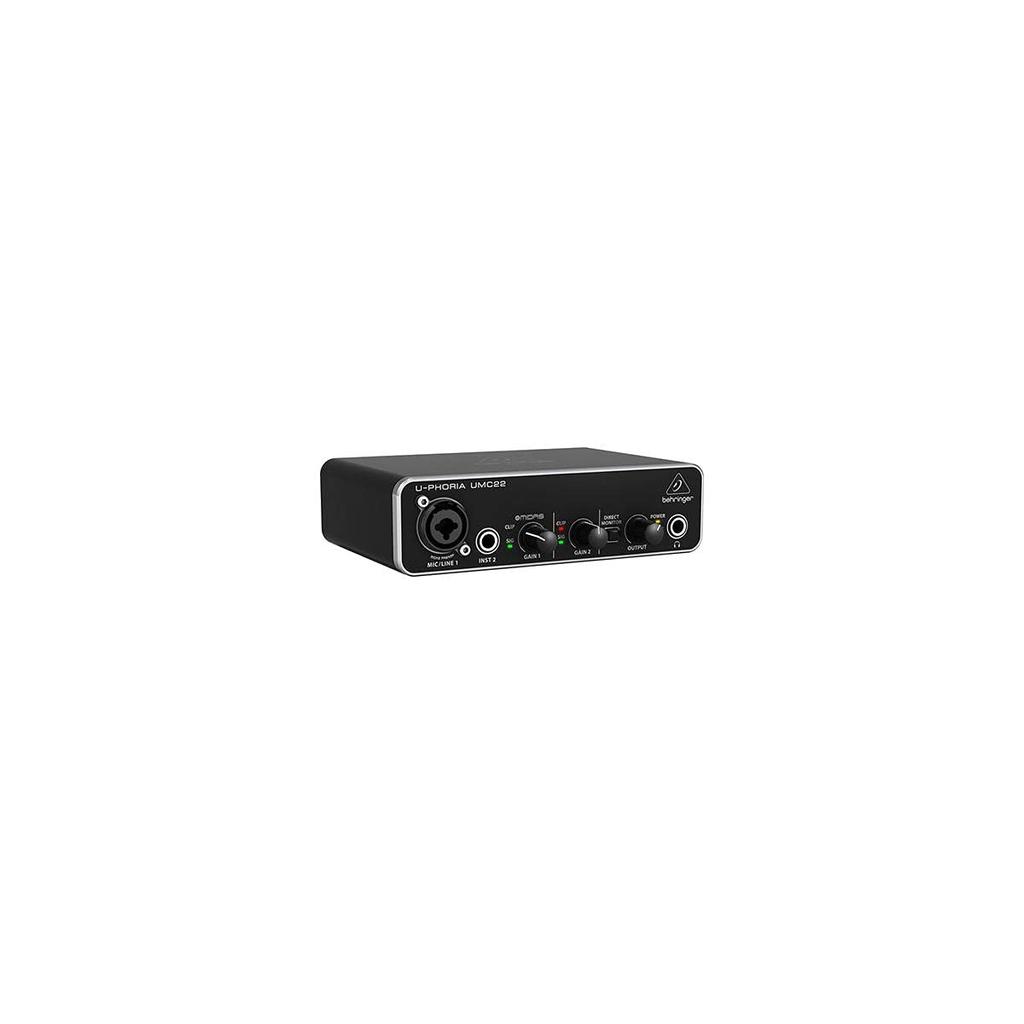 Behringer Behringer 2 Inputs 2 Outputs USB Audio Interface UMC22 U-PHORIA