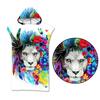 Printed Hooded Beach Towel For Adults Child Quick Dry Swimming Pool Poncho Bath Towel With Cloak Bathrobe