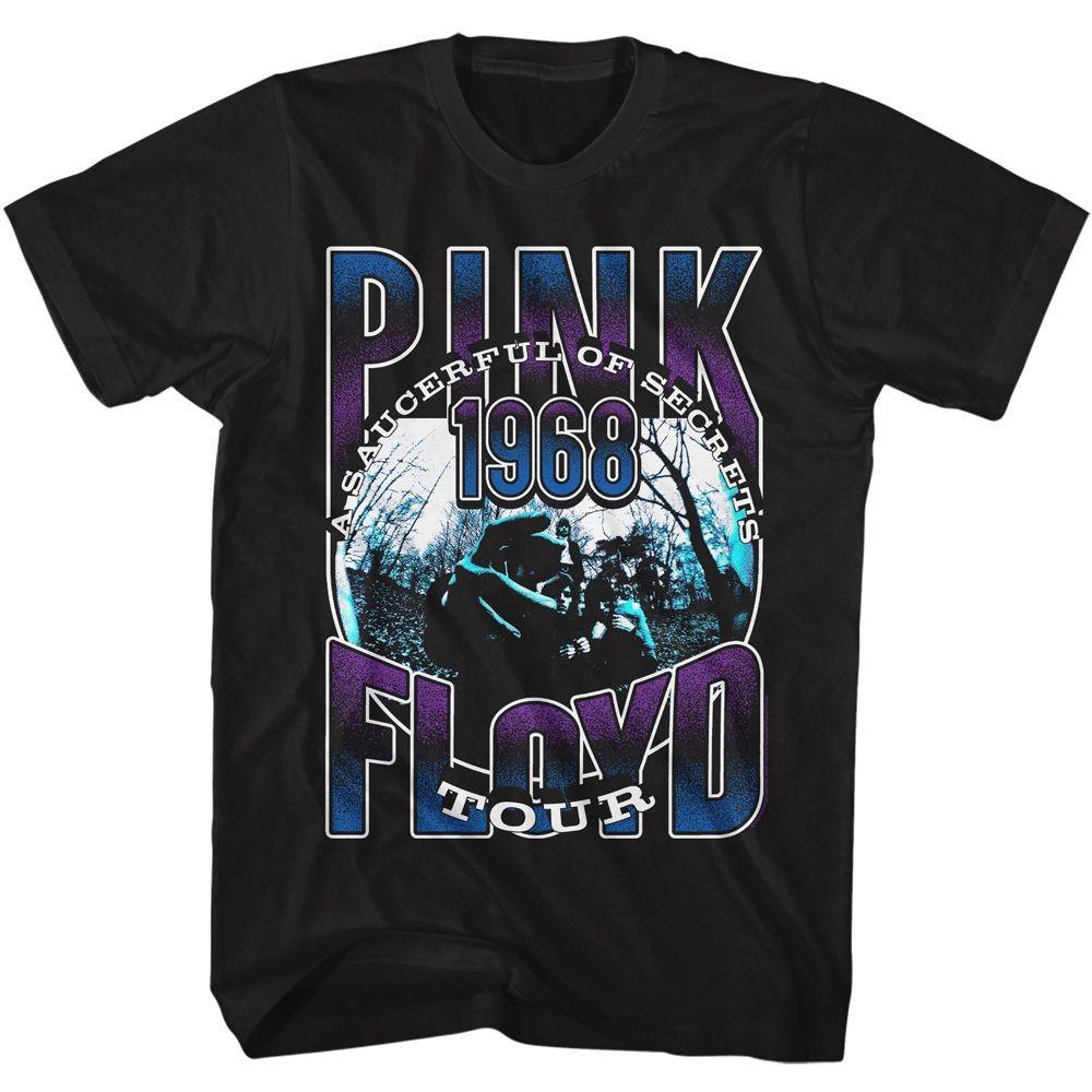 

Pink Floyd A Saucerful of Secrets Tour Black Music Band T-shirt Tops Tees Men s Women s Unisex 4XL