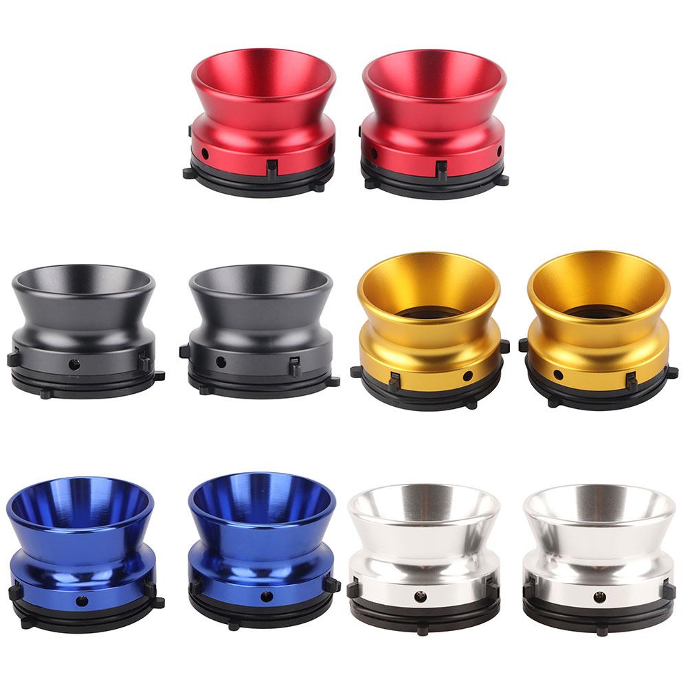 1Pair NAB Hub Adapters Universal Reel Tape Recorder Accessories Polished Aluminum Alloy 10 Inch Opener Nab Reel Hub Adaptors