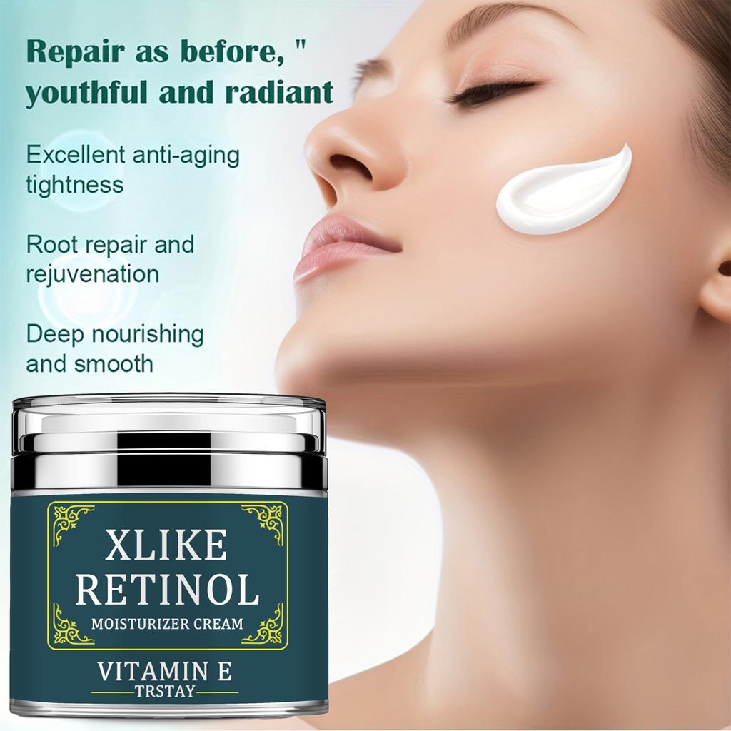 Retinol & Vitamin E Skin Glow Face Serum Acne Dark Spot Whitening Black Patches Melasma Corrector Brightening Essential Cream Skin Care