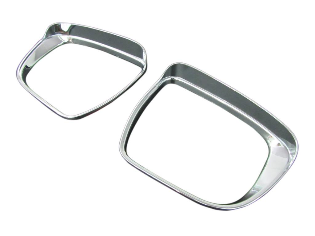 BRIGHTZ Chrome Door Mirror Type for T32 NT Xtrail Visors, B, X-Trail (HNT32, HT32, NT32, HNT, HT, 32, ...