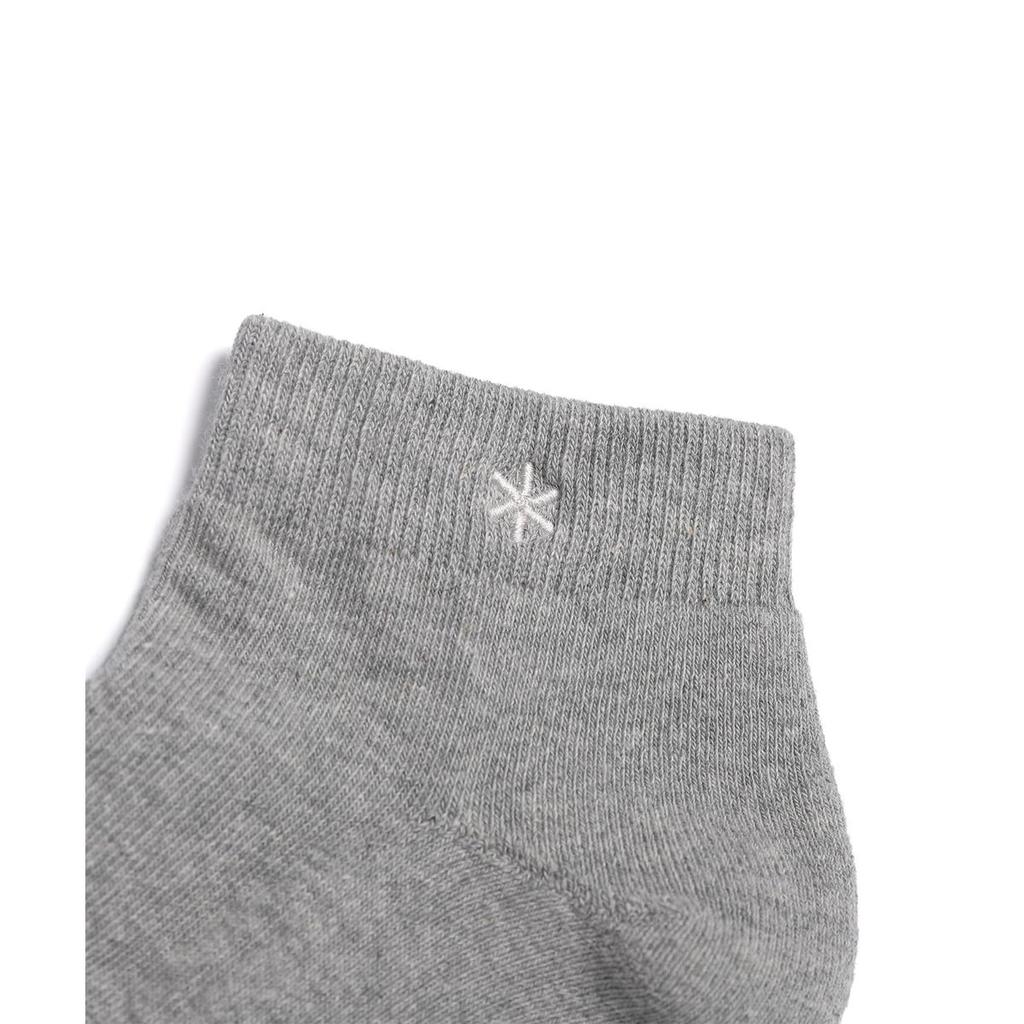 Snow Peak Basic Crew Socks Dark Navy Unisex Cushioned Outdoor Ankle Socks GS-S26ZUFSO85 Size 24