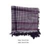 Écharpe Châle Élégante avec Franges Foulard Carré Foulard de Tête Idéal pour l'Extérieur